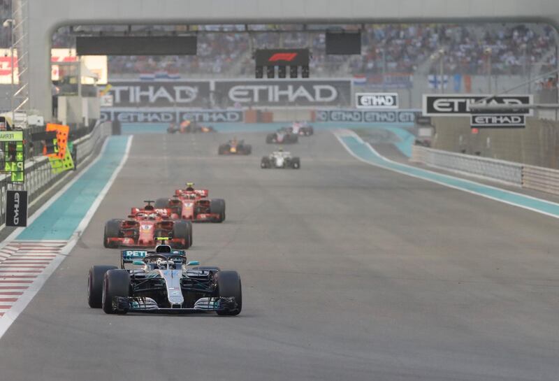 Mercedes driver Valtteri Bottas in action. AP Photo