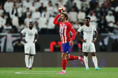Antoine Griezmann became Atletico Madrid's all-time leading scorer with his 174th goal. Getty Images
