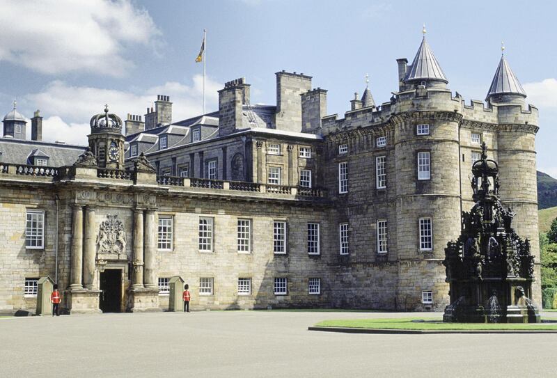 EDINBURGH, SCOTLAND - JULY 01:  The Palace Of Holyrood House In Edinburgh, Scotland.  (Photo by Tim Graham Photo Library via Getty Images)