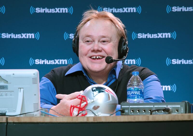 Louie Anderson attends SiriusXM at Super Bowl LII Radio Row at the Mall of America on February 2, 2018, in Bloomington, Minnesota. Getty Images via AFP
