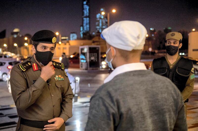 Riyadh police advise on precautionary measures against coronavirus. SPA