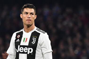 Cristiano Ronaldo is set to be available for Juventus for the quarter-finals of the Uefa Champions League. AFP