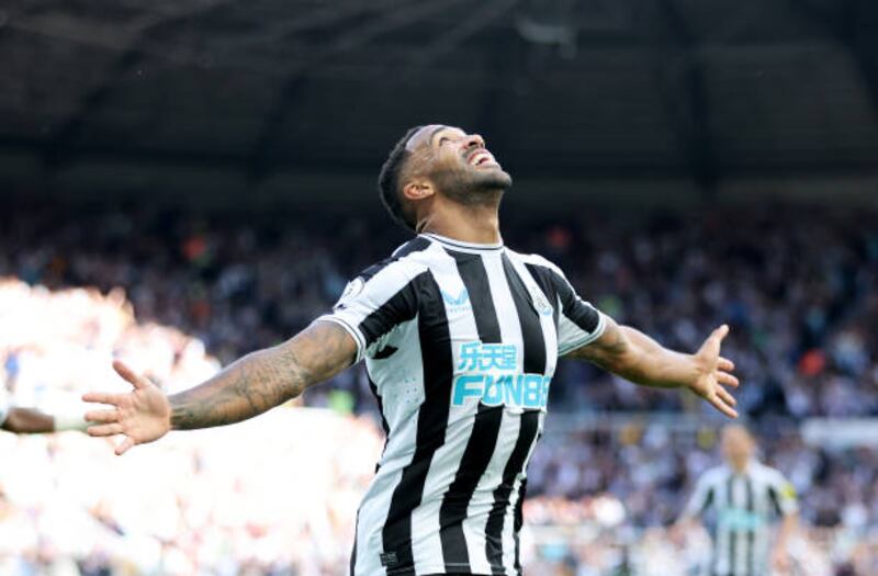 Callum Wilson - 7, Scuffed a shot straight into Ederson’s arms but then took a great touch and provided a composed finish to put Newcastle ahead.
Getty