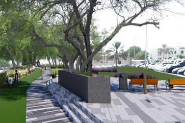 Abu Dhabi Municipality's Dh1.2 million project aims to protect trees from 1882. Courtesy - Abu Dhabi Municipality