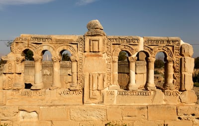 Eighth-century craftsmen built Hisham's Palace, a fortified residence, in Jericho. Getty Images