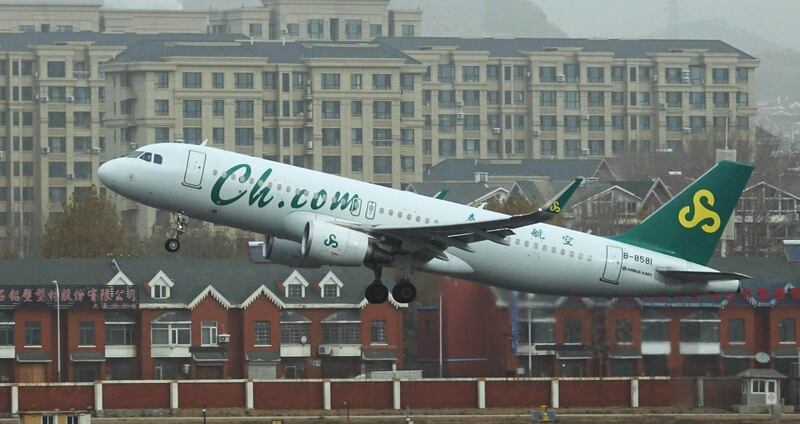 --FILE--A jet plane of Spring Airlines takes off at the Dalian Zhoushuizi International Airport in Dalian city, northeast China's Liaoning province, 27 November 2018.

Kansai Airports announced that Spring Airlines will offer daily flights between Kansai International Airport (KIX) and Guangzhou, China, beginning 1 February 2019. The Shanghai-based airline will be the first low-cost carrier to connect KIX to Guangzhou, their ninth destination to/from KIX. With this new service, the number of weekly flights between KIX and Guangzhou will reach 21. Guangzhou is one of the most prosperous trade and commerce centers in China and is home to popular tourist attractions such as the Kaiping Diaolou and Villages, a World Heritage Site. It therefore has high potential for future growth in passenger demand. Kansai Airports will continue to expand its network to provide a more convenient and comfortable travel experience for all passengers.No Use China. No Use France.