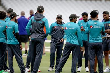 Captain Sarfaraz Ahmed has the task for lifting Pakistan's morale ahead of their World Cup game against England. Clint Hughes / Getty Images