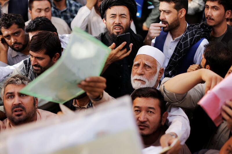 Months of passport delays hampered attempts by those trying to flee the country after the Taliban seized control. Photo: Reuters