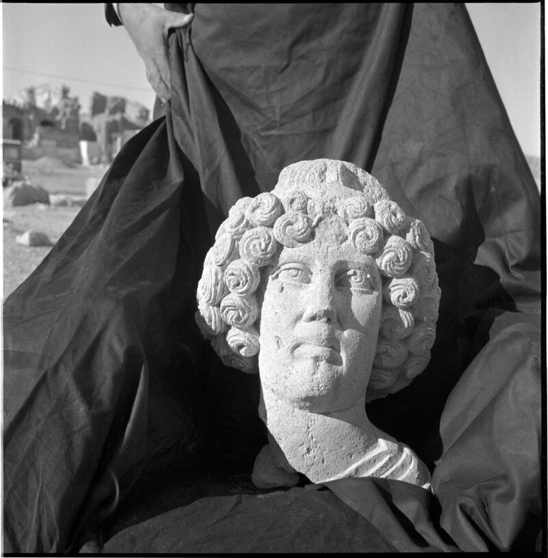 Bust from Al-Hadar (Hatra City), 1960