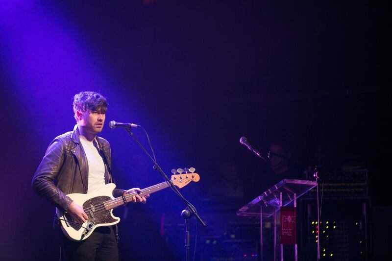 Conor Adams of All Tvvins. Photo by Kieran Frost / Redferns / Getty Images