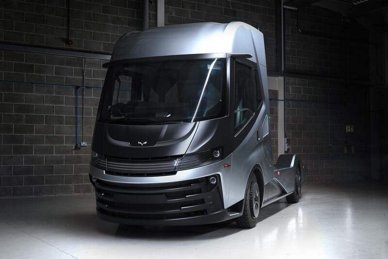 Hydrogen Vehicle Systems (HVS) is a new hydrogen-powered commercial lorry. Photo: HVS