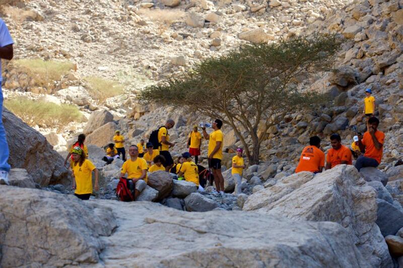 The seventh Human and K9 Ultimate Challenge is taking place on Friday, January 31 at Jebel Jais, Ras Al Khaimah. Courtesy HK9