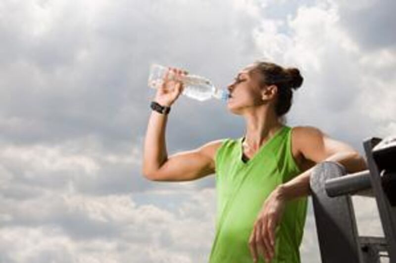 Keeping up your fluid intake is vital, especially in hot summer temperatures.