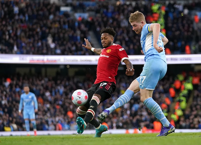 Fred - 5: Super feet to beat two defenders and get United’s first effort on target. Helped attacks but passed a ball back 60 yards which led to a City free-kick. Man of the match here two years ago. No United players were in the best 10 players on the pitch in this game. PA
