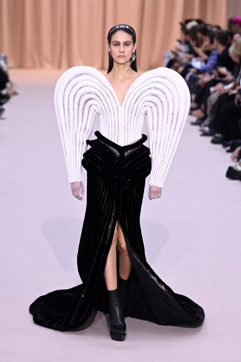 The Jean Paul Gaultier haute couture autumn/winter 2022-2023 show as part of Paris Fashion Week.