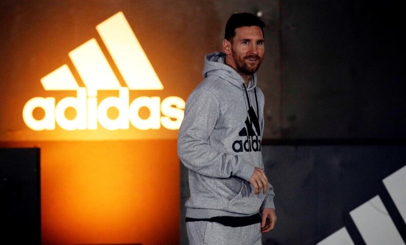 Lionel Messi in Barcelona. Reuters