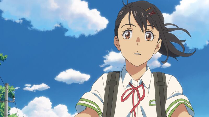 Suzume is a beautifully bizarre animated film written and directed by Makoto Shinkai. All photos: Goodfellas
