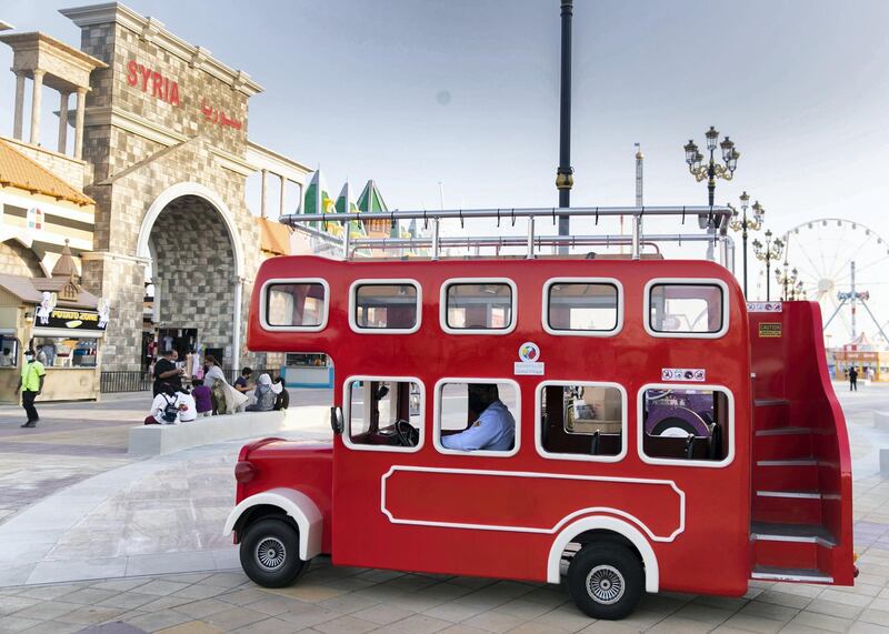 DUBAI, UNITED ARAB EMIRATES. 25 OCTOBER 2020. 
Global Village celebrates it’s 25th season this year.
(Photo: Reem Mohammed/The National)

Reporter:
Section: