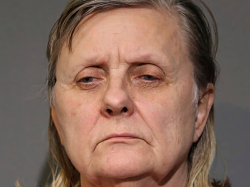 This booking image provided by the Chicago Police Department, shows Eva Bratcher, who has been accused of keeping her mother's dead body in a freezer for nearly two years while living in a nearby apartment. AP