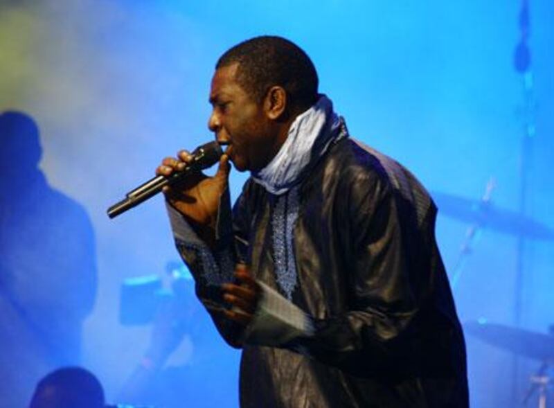 The Senegalese singer Youssou N´Dour premieres his new album, Dakkar-Kingston, at the Dakhla festival.