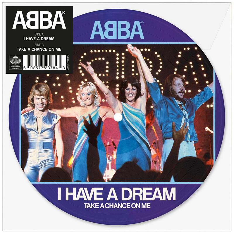 ABBA I Have A Dream Picture Disc.