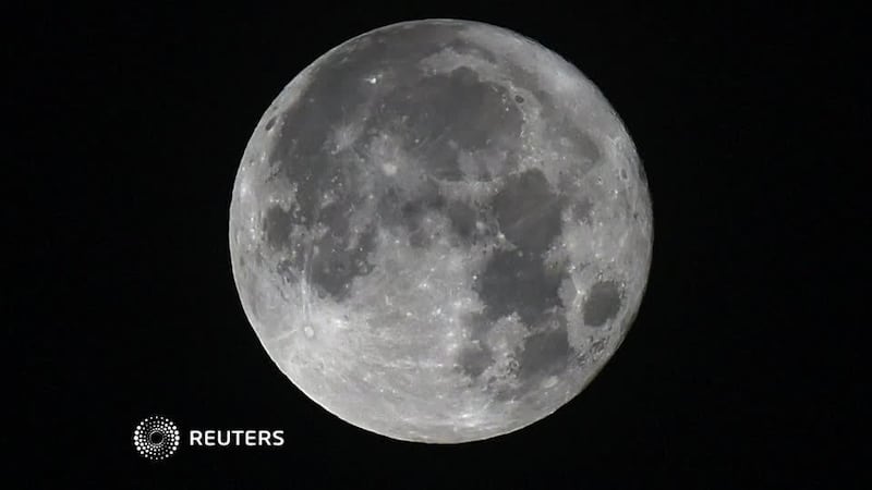 A full Moon. Reuters