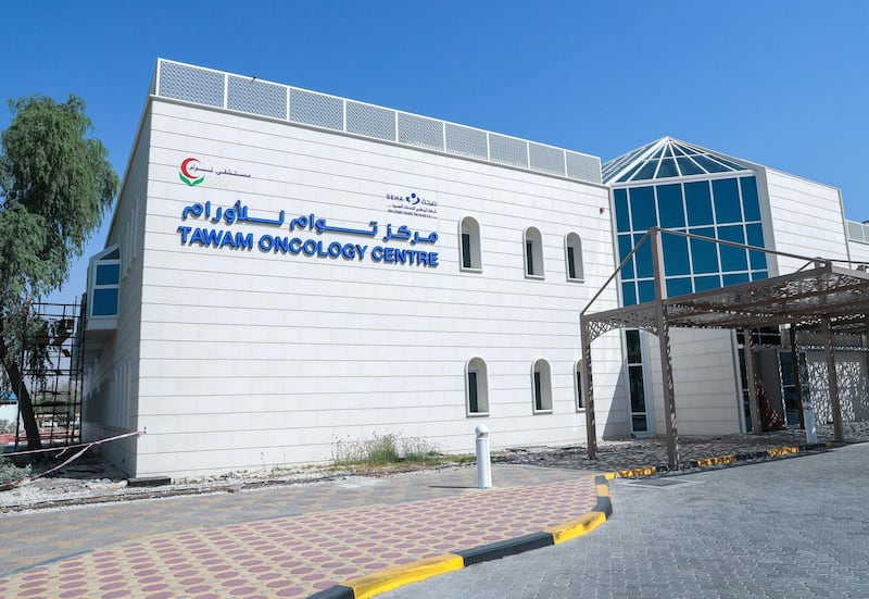 Abu Dhabi, United Arab Emirates, October , 2020   Tawam Ocology Centre. 
Victor Besa/The National
Section:  NA
Reporter:  Haneen Dajani