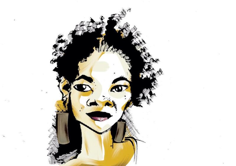 NoViolet Bulawayo, author of We Need New Names. llustration by Alex Belman/The National
