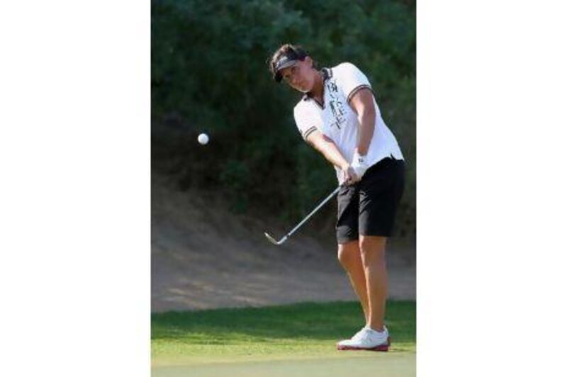 Iben Tinning hopes to end her career with a victory today in the Omega Dubai Ladies Masters.