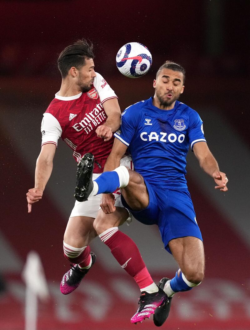 Dominic Calvert-Lewin 6 – The England international looked slightly off the pace,  understandable given his lack of match fitness. PA