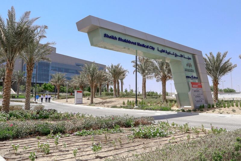 Abu Dhabi, United Arab Emirates, September 26, 2019.     Media Tour of  Sheikh Shakhbout Medical City.  
Victor Besa / The National
Section:  NA
Reporter:  Shireena Al Nowais