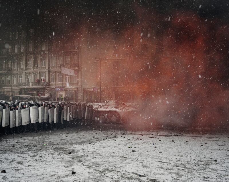 Long-Term Projects winner, Europe: 'Ukraine Crisis' by Guillaume Herbaut, France. Agence VU