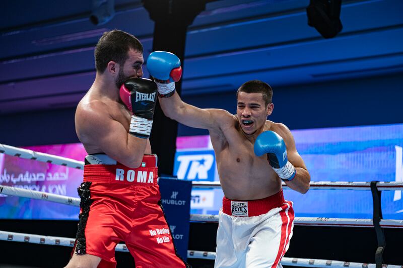 Sameer Anwar (Kenya) beat Ramiz Mammadov (Azerbaijan) via unanimous decision.