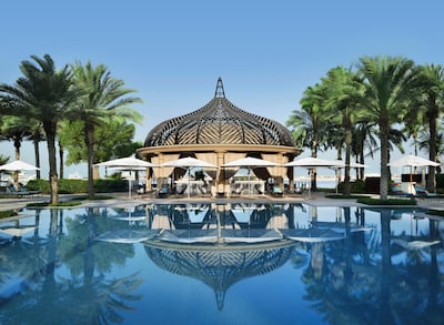 The Palace Pool at One&Only Royal Mirage Dubai. One&Only