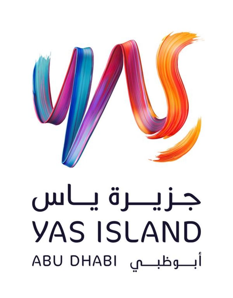 Yas Island's new logo. Courtesy Yas Island