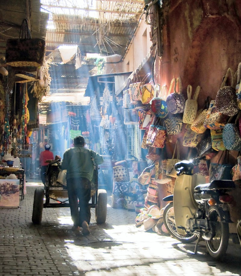 [UNVERIFIED CONTENT] The Medina of Marrakech, a place of colors, amazing light, vibrance, people, trade tourists, smell, food and much more...