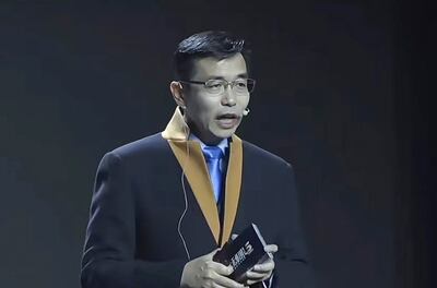 SenseTime founder and renowned AI scientist Tang Xiao'ou was revived as an AI avatar. Photo: SenseTime