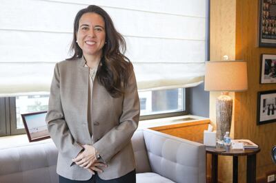 Lana Nusseibeh, UAE Envoy to the UN, was speaking exclusively to The National. Bill Kotsatos for The National