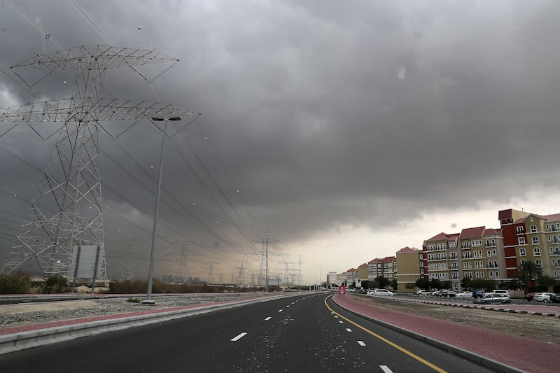 January and February are the wettest months in the Emirates. Pawan Singh / The National 
