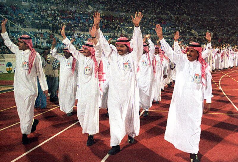 Some 3,000 athletes from 19 Arab countries took part in the games.