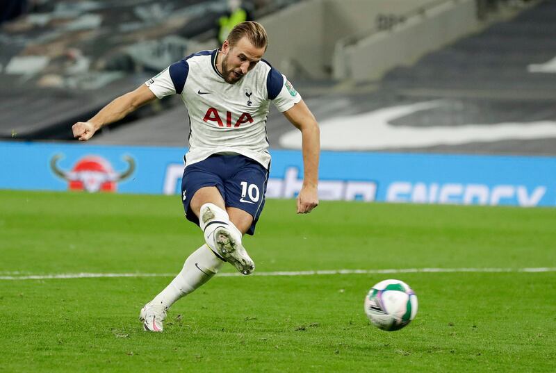 Harry Kane - (On for Tanganga 70’) 6: Early opportunity when he skipped past Tomori but could only blaze chance over bar. A player you want on the pitch for a shootout when he coolly slotted home. AP