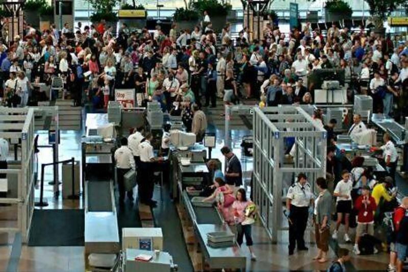 Passengers at American airports complain of intrusive personal security checks, while in Britain there are massive queues at passport control. Critics say the checks are futile, supporters say they are a deterrent.