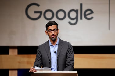 Sundar Pichai, Google chief executive, said the Covid-19 pandemic has led to more co-ordination between public and private sectors. Reuters