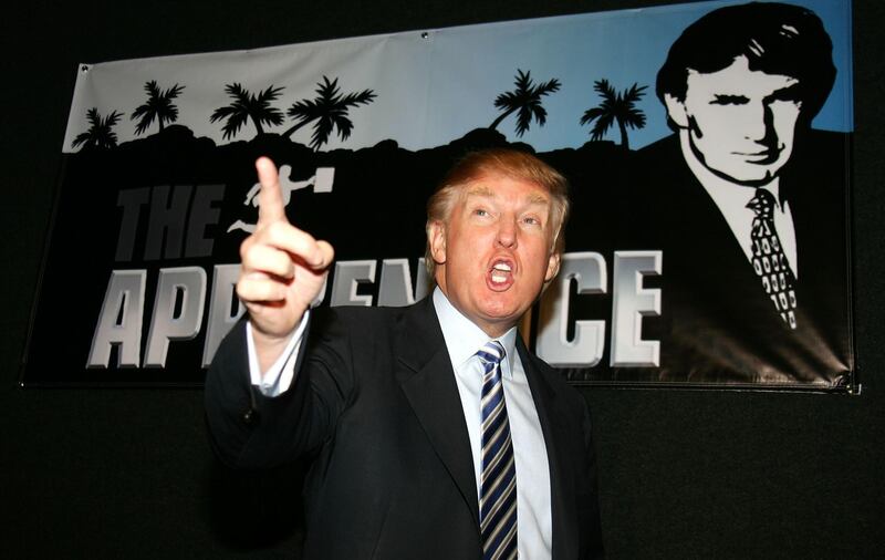 UNIVERSAL CITY, CA - MARCH 10:  Donald Trump attends the Universal Studios Hollywood Apprentice Casting Call on March 10, 2006 in Universal City, California.  (Photo by Frazer Harrison/Getty Images) *** Local Caption *** Donald Trump