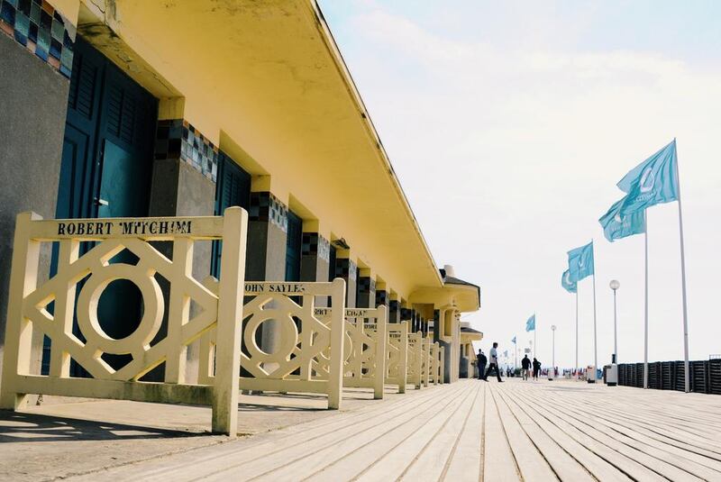 Deauville Les Planches in France. Photo by Adam Batterbee