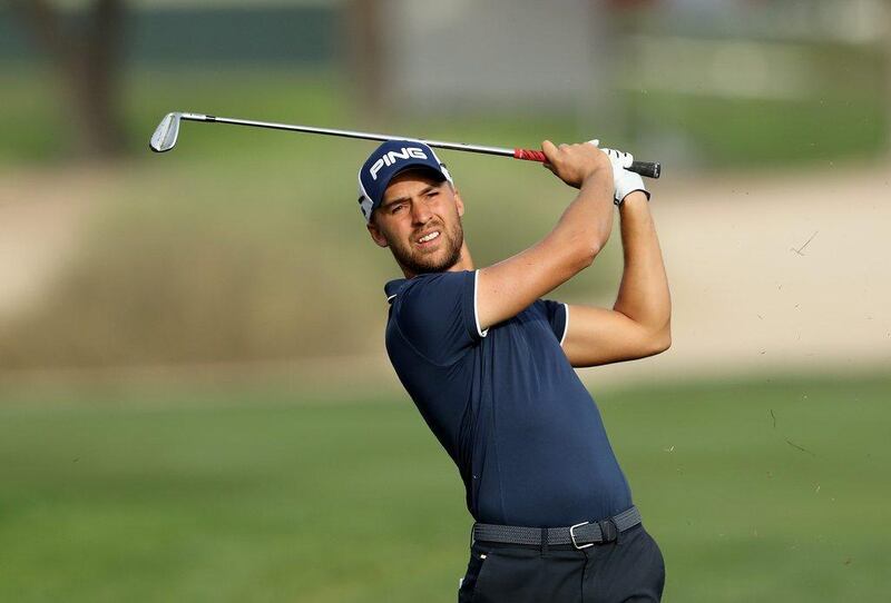 Craig Hinton in action during the 2017 Omega Dubai Desert Classic, a reward for winning the 2016 Mena Golf Tour Order of Merit. David Cannon / Getty Images