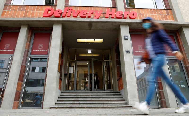 Germany-based Delivery Hero sold €750 million of notes maturing in 2026 and €500m of 2029 securities. Photo: Reuters