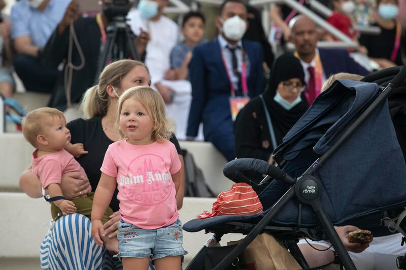 Kids and families at Expo 2020. (Photo: Antonie Robertson / The National)