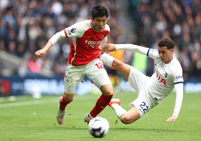 Japanese left-back ended the season on a high as first-choice left-back having missed chunks of the season due to injury. Started final five games helping team take maximum points and scored only his second goal for the club in final game against Everton. Getty Images
