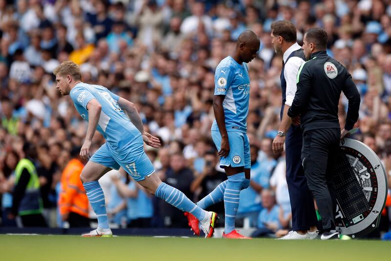 SUBS: Kevin De Bruyne - (On for Fernandinho 65') 6 - Looked to ask questions of the defence with passing but too often didn’t find his target. Reuters